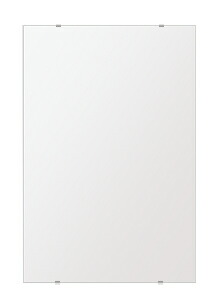 スーパークリアー ミラー 600x900mm 長方形 シンプルカット 鏡 壁掛け ミラー 壁掛け 日本製 5mm厚 玄関 リビング 寝室 トイレ 高透過 高精彩 壁掛け鏡 ウオールミラー 姿見 全身 角型 四角 四角形 引越し 新生活 お祝い 母の日 送料無料