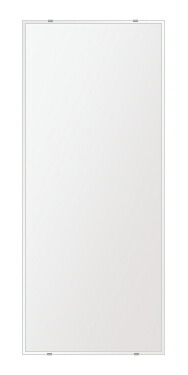 スーパークリアー ミラー 500x1100mm 長方形 クリスタルカット 鏡 壁掛け ミラー 壁掛け 日本製 5mm厚 玄関 リビング 寝室 トイレ 高透過 高精彩 壁掛け鏡 ウオールミラー 姿見 全身 角型 四角 四角形 引越し 新生活 お祝い 母の日 送料無料