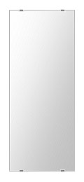 トイレ 鏡 300x800mm 長方形 シンプルカット トイレ鏡 鏡 トイレ 壁掛け ミラー 壁掛け 日本製 5mm厚 取付金具と説明書 壁掛け鏡 壁に直付け ウオールミラー 姿見 鏡 全身 おしゃれ 軽量 角型 四角 四角形 引越し 新生活 お祝い 母の日 送料無料 9,120円