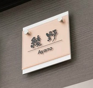 表札 オーダー ひょうさつ ネームプレート サイン サインプレート サインスタンド サインポール マンション 戸建 戸建て モダン：leje110-TII 引越し 新生活 お祝い 母の日 送料無料