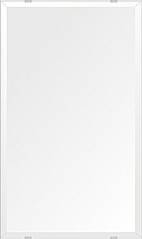 スーパークリアー ミラー 350x600mm 長方形 デラックスカット 鏡 壁掛け ミラー 壁掛け 日本製 5mm厚 玄関 リビング 寝室 トイレ 高透過 高精彩 壁掛け鏡 ウオールミラー 姿見 全身 角型 四角 四角形 夏セール 送料無料 模様替え|鏡 ミラー 洗面 インテリア IVY