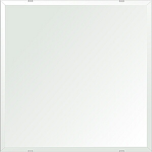 クリスタル ミラー 洗面鏡 浴室鏡 550x550mm 正方形 デラックスカット 洗面 鏡 浴室 壁掛け ミラー 日本製 5mm厚 壁掛け鏡 ウオールミラー 防湿鏡 姿見 全身 洗面台 防湿 お風呂 角型 四角 四角形 引越し 新生活 お祝い 母の日 送料無料