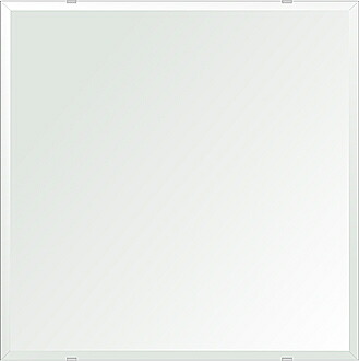 ＼今だけP2倍+送料無料!!／ クリスタル ミラー 650x650mm 正方形 デラックスカット 鏡 壁掛け ミラー 壁掛け 日本製 5mm厚 玄関 リビング 寝室 トイレ 壁掛け鏡 ウオールミラー 姿見 全身 角型 四角 四角形