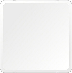 ＼今だけP2倍+送料無料!!／ スーパークリアー ミラー 450x450mm 角丸四角形 デラックスカット 鏡 壁掛け ミラー 壁掛け 日本製 5mm厚 玄関 リビング 寝室 トイレ 高透過 高精彩 壁掛け鏡 ウオールミラー 姿見 全身 角が丸い 角型 四角 四角形 20,794円