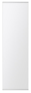 クリスタル ミラー 洗面鏡 浴室鏡 w350xh1200mm 上下フレーム 長方形 鏡 壁掛け ミラー 日本製 5mm厚 壁掛け鏡 ウオールミラー 防湿鏡 姿見 全身 洗面台 防湿 お風呂 角型 四角 四角形 引越し 新生活 お祝い 母の日 送料無料