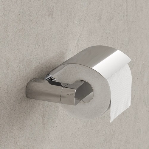 ＼今だけP2倍+送料無料!!／ ペーパーホルダー クロム トイレットペーパーホルダー トイレペーパーホルダー ペーパーホルダー カバー ロールペーパーホルダー 壁 シンプル モダン おしゃれ 北欧 アンティーク トイレ 銀色 クロームメッキ 高級 ラグジュアリー ホテル｜鏡 ミラー 洗面 インテリア IVY
