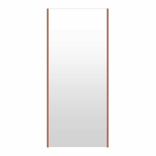 ＼今だけP2倍+送料無料!!／ リフェクス ミラー 62～70x160cm ロゼ（レッド） 割れない鏡 割れないミラー 鏡 立掛け 立てかけ たてかけ ミラー 超軽量 立てかけ鏡 姿見 姿見鏡 全身 フィルムミラー 全身鏡 全身ミラー おしゃれ 北欧 防災