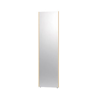 ＼今だけP2倍+送料無料!!／ リフェクス ミラー 40x150cm メープル 割れない鏡 割れないミラー 鏡 立掛け 立てかけ たてかけ ミラー 超軽量 立てかけ鏡 たてかけミラー 姿見 姿見鏡 全身 フィルムミラー 全身鏡 全身ミラー おしゃれ 北欧 防災