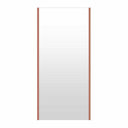 ＼今だけP2倍+送料無料!!／ リフェクス ミラー 52～60x130cm ロゼ（レッド） 割れない鏡 割れないミラー 鏡 壁掛け ミラー 超軽量 壁掛け鏡 壁掛けミラー 姿見 姿見鏡 全身 フィルムミラー 全身鏡 全身ミラー おしゃれ 北欧 防災｜鏡 ミラー 洗面 インテリア IVY