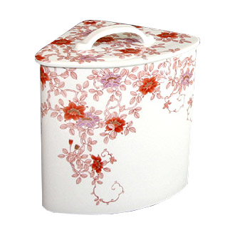 楽天市場】エチケットボックス 牡丹 有田焼 サニタリーボックス ゴミ箱