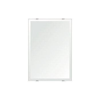 クリスタル ミラー 350x500mm 長方形 デラックスカット 鏡 壁掛け ミラー 壁掛け 日本製 5mm厚 玄関 リビング 寝室 トイレ 壁掛け鏡 ウオールミラー 姿見 全身 角型 四角 四角形 夏セール 送料無料 模様替え|鏡 ミラー 洗面 インテリア IVY
