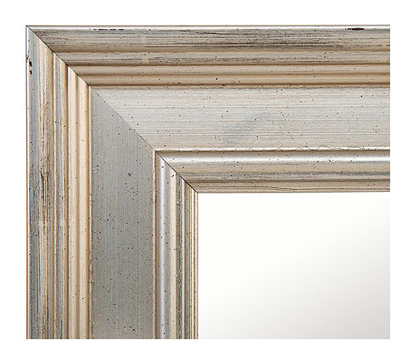 楽天市場 銀箔 仕立て 鏡 壁掛け ミラー 397x499 長方形 国産 壁掛け鏡 壁掛けミラー ウォールミラー 姿見 鏡 全身 吊り下げ レトロ アンティーク おしゃれ 額 フレーム 額縁 角型 四角 四角形 シルバー 銀 銀色 鏡 ミラー 洗面 インテリア Ivy