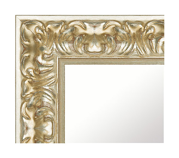 楽天市場 銀箔 仕立て 鏡 壁掛け ミラー 413x515 長方形 国産 壁掛け鏡 壁掛けミラー ウォールミラー 姿見 鏡 全身 吊り下げ レトロ アンティーク おしゃれ 額 フレーム 額縁 角型 四角 四角形 シルバー 銀 銀色 鏡 ミラー 洗面 インテリア Ivy