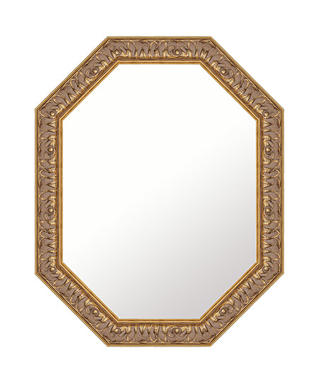 手数料安い 楽天市場 縁起の良い八角形 鏡 壁掛け ミラー 3x485 国産 5mm厚 壁掛け鏡 壁掛けミラー ウォールミラー 姿見 鏡 全身 吊り下げ レトロ アンティーク おしゃれ 額 フレーム 額縁 八角 八角形 オクタゴン シルバー 銀 銀色 鏡 ミラー 洗面 インテリア Ivy