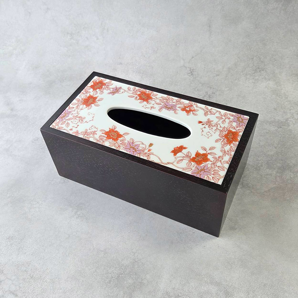 A31584 高級感のある ．陶器ティッシュケース A015044高級感のある ティッシュケース 大理石調ティッシュ