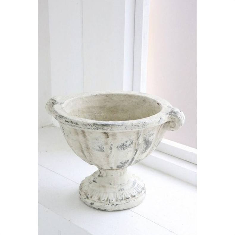 ポット 4点入り 陶器 鉢 鉢カバー 花 植物 植木 ポット 受け フラワースタンド フラワーラック プランターラック 花台 室内 玄関 庭 庭づくり ガーデニング 園芸 趣味 DIY 屋外 おしゃれ 北欧 アンティーク レトロ