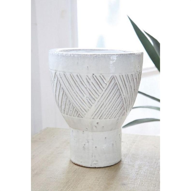 ＼今だけP2倍+送料無料!!／ ポット 2点入り 陶器 鉢 鉢カバー 花 植物 植木 ポット 受け フラワースタンド フラワーラック プランターラック 花台 室内 玄関 庭 庭づくり ガーデニング 園芸 趣味 DIY 屋外 おしゃれ 北欧 アンティーク レトロ