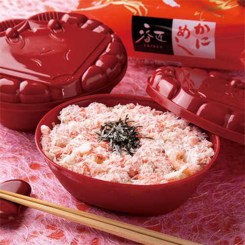 楽天市場】紅（くれない）の蟹弁当 2箱セット 駅弁 カニ 蟹 紅