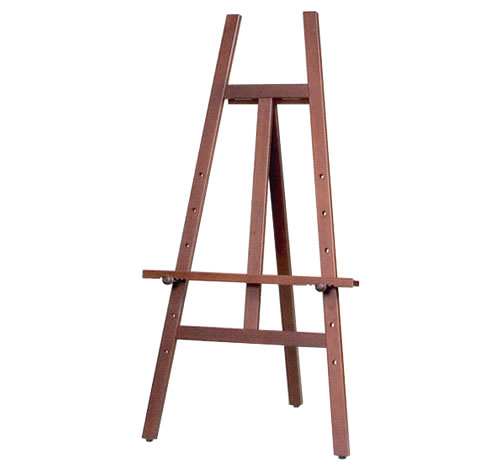 円 正規品質保証 D 4 オーク 4尺タイプ イーゼル 額立て デッサンイーゼル