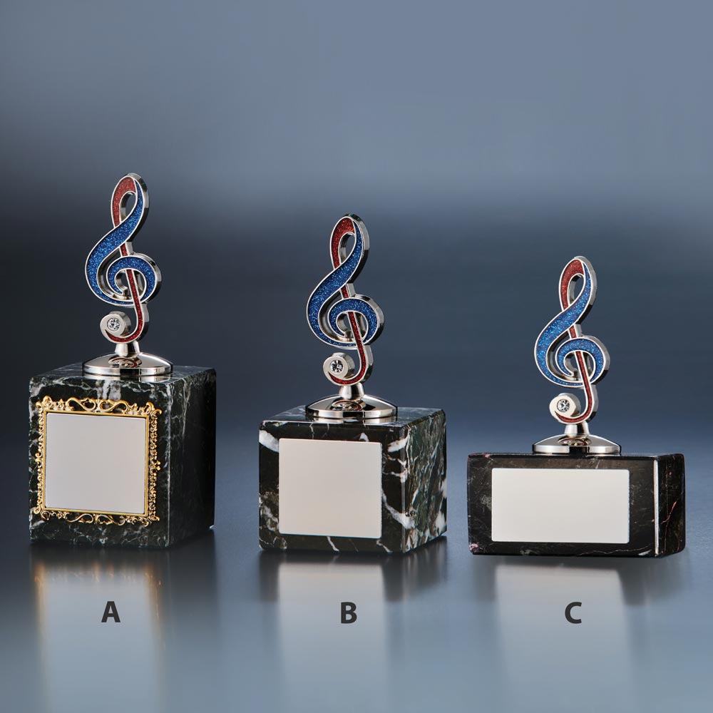 【プレート彫刻無料】音楽ブロンズBT-2348-A（0）　表彰　記念品　レプリカ｜トロフィー記念品の老舗 香川記章