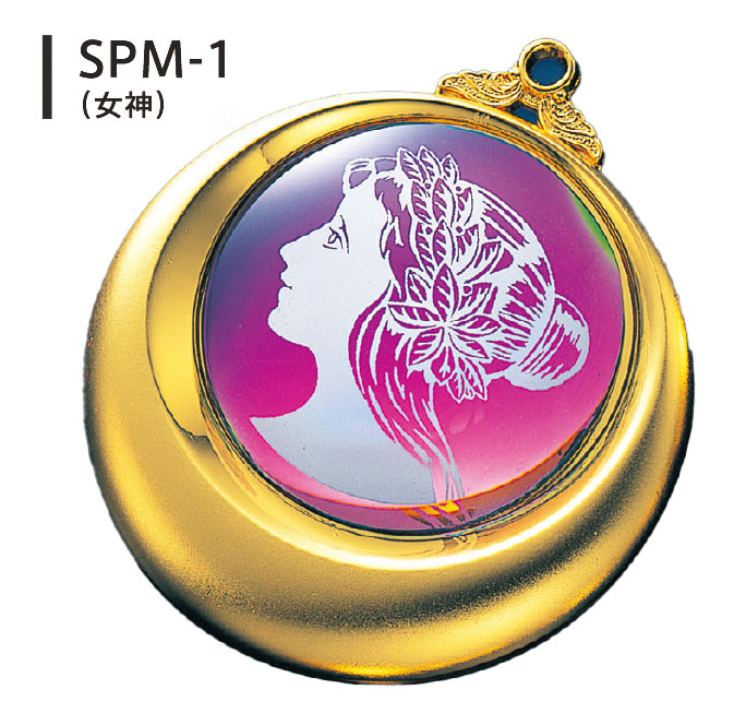 【プレート彫刻無料】メダルSPM　ベルベットケース入り（M）　表彰　記念品　賞品