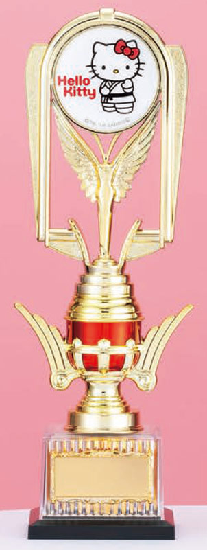 楽天市場】ハローキティ トロフィー 送料無料 高さ295mm