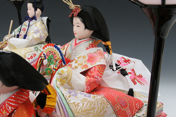 雛人形 ひな人形 K106 佳月 親王飾り コンパクト 雛 雛人形 かげつ