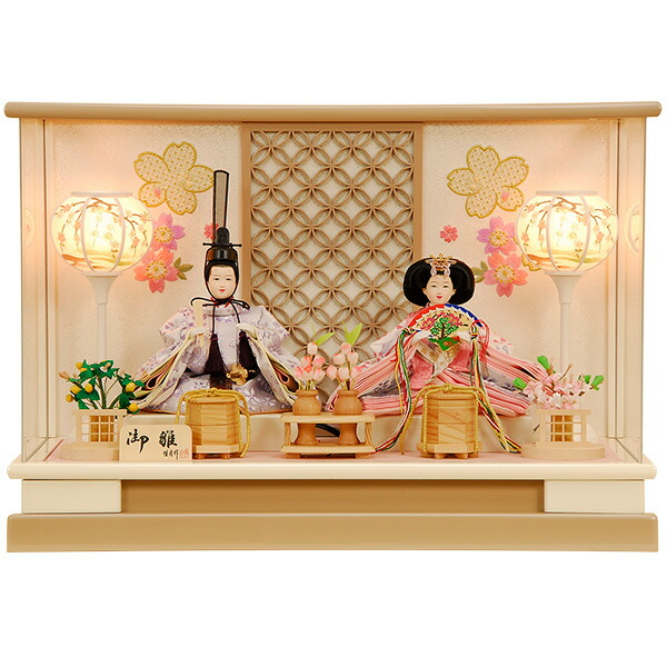 神奈川県横浜市付近】発送も可能！オルゴール付⚠️雛人形 芥子親王