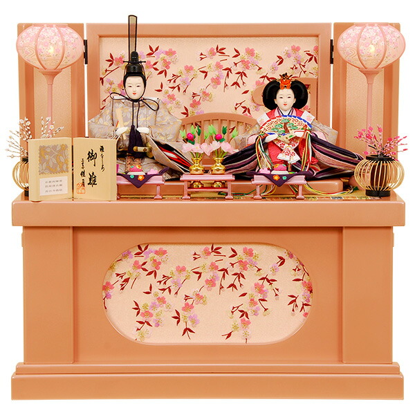 楽天市場】雛人形 ひな人形 K308 内閣総理大臣賞受賞屏風 コンパクト