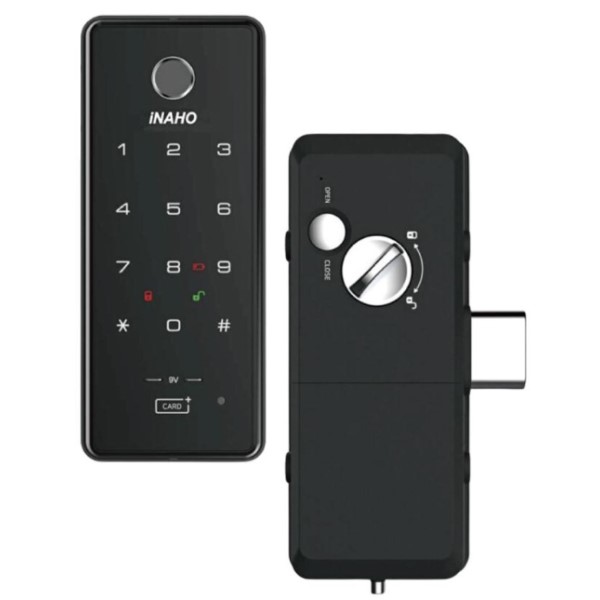 【明かり錠】FUKI（iNAHO）かっこ良いリム鍵を掛ける ともし火/Smart RimLock Lite