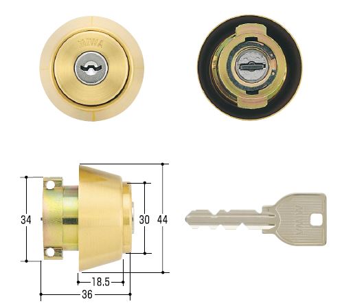 美和ロックMIWA U9シリンダーDT33〜42mm　60個 美和ロックMIWA U9シリンダーDT33〜42mm 60個