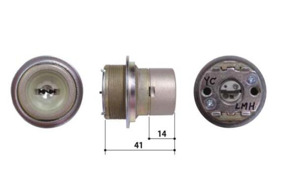 TOSTEM トステム DDZZ1002 円柱 TM02UR-SGY URTE0印字機 シャイングレー 2個区別不能