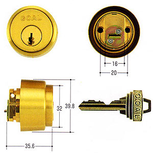 楽天市場】GOAL 鍵 シリンダー 交換 P-LX 5シルセットゴール ピン