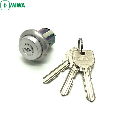 楽天市場】MIWA 鍵 シリンダーのみ SL77-1.CY 対応扉厚33〜41mm