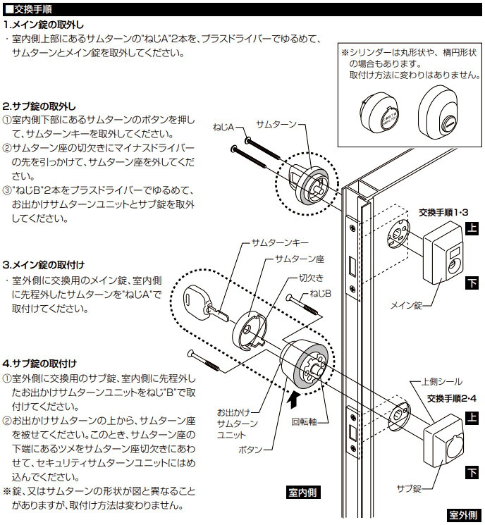 待望☆】 Z-1A3-DDTC LIXIL ブラック 玄関 鍵 交換 シリンダー 交換用シリンダー DNシリンダー プレナスX用 TOSTEM トステム  タイプ 交換シリンダー ドア錠セット MIWA 玄関ドア部品 キー5本付 美和ロック fucoa.cl