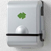 【1位】 足がかりボックス席 暗証電話番号 郵便受け型 ニューキーポスト 投じる口大いさ約横65粍・縦18粍 朝日工業 しろがね色 貨物輸送無料