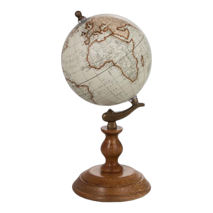 【10%OFF！】グローブオンフットウッド ホワイトナッツ 地球儀 レトロ 木製 地図 インテリア雑貨 インテリア小物 ディスプレイ雑貨 生活雑貨 雑貨 おしゃれ オシャレ おもしろ zakka 北欧 かわいい イミテーション