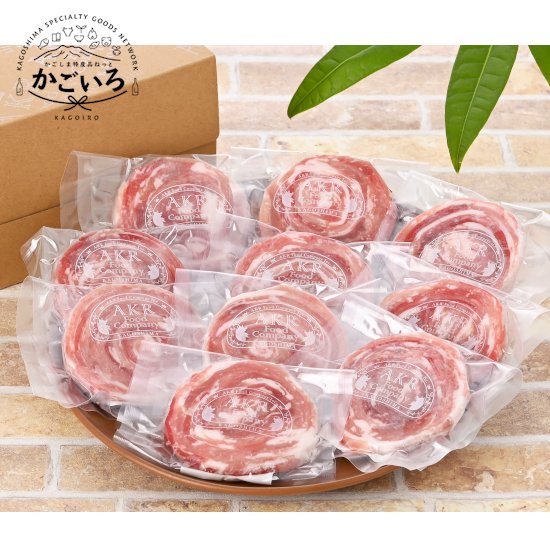 【かごしま黒豚さつま】ロールステーキ２０Ｐ　１ｋｇ＜AKR Food Company＞