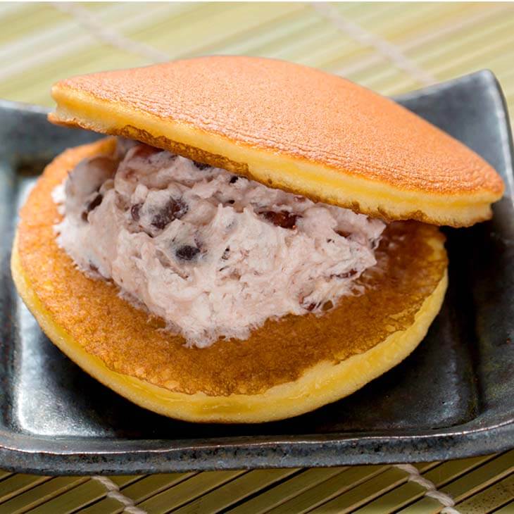 黒瀬のどら焼き5個入り(小倉クリーム×3抹茶クリーム×2)