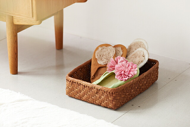 くるみの小物入れ 楽天市場】くるみ小物入れ(スクエア)(約)27×27×高さ5cm[リモコン