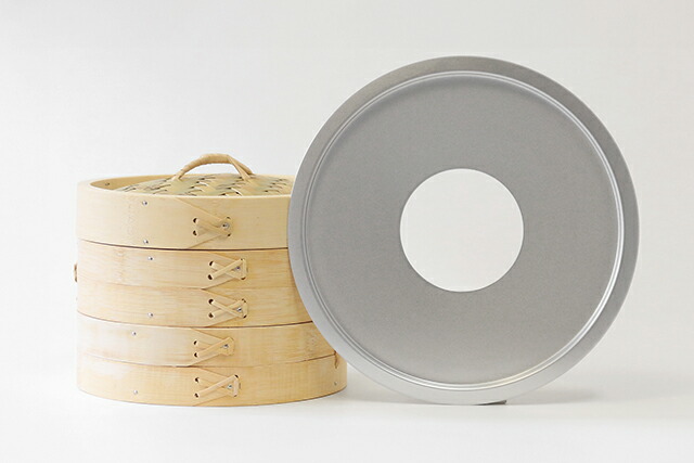 楽天市場】竹 籐留め 中華せいろ 21cm 蒸し板セット[アルミ蒸し板 本体