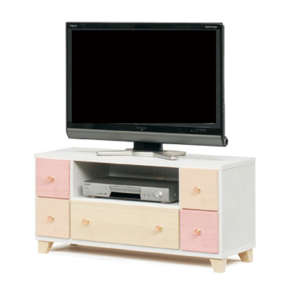 テレビ台 テレビボード TVボード ローボード 95幅 幅95cm TV台 AV収納 AVラック テレビラック AV収納家具 脚付き 引出し 北欧 シンプル モダン おしゃれ オシャレ カラフル 材質 桐材 送料無料 通販 アウトレット価格並｜大川家具 Matsumoto