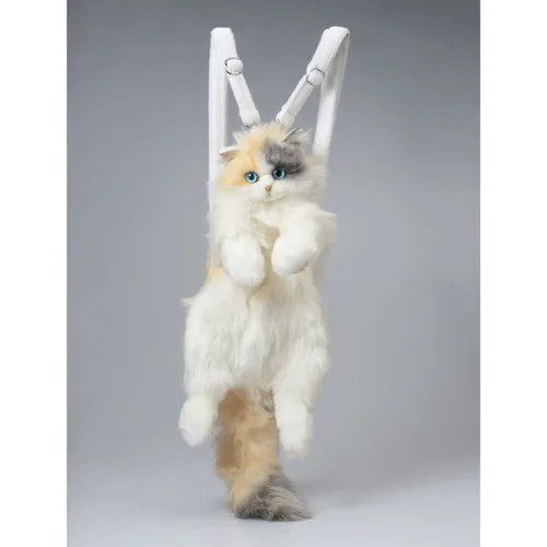 【Chongker】ぬいぐるみうしろ側容器に並べる エンジェルのみけ （三毛 ねこ 猫 猫 背嚢 九鼎大呂 ボックス席付き添い人） ベビーファッション-バックパック・リュック-キッズ・ベビー・マタニティ