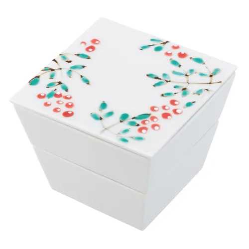 楽天市場】有田焼 文山窯 陶製ケース 日本製 牡丹 手描き いっちん 1個