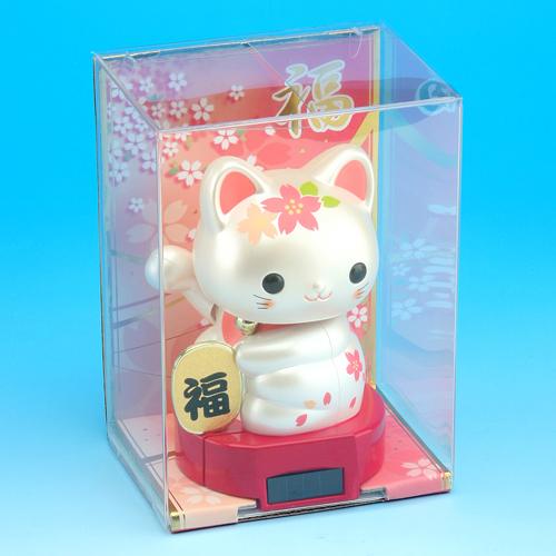 楽天市場】ソーラー赤ちゃん招き猫 桜 RC-12JS ソーラー まねきねこ