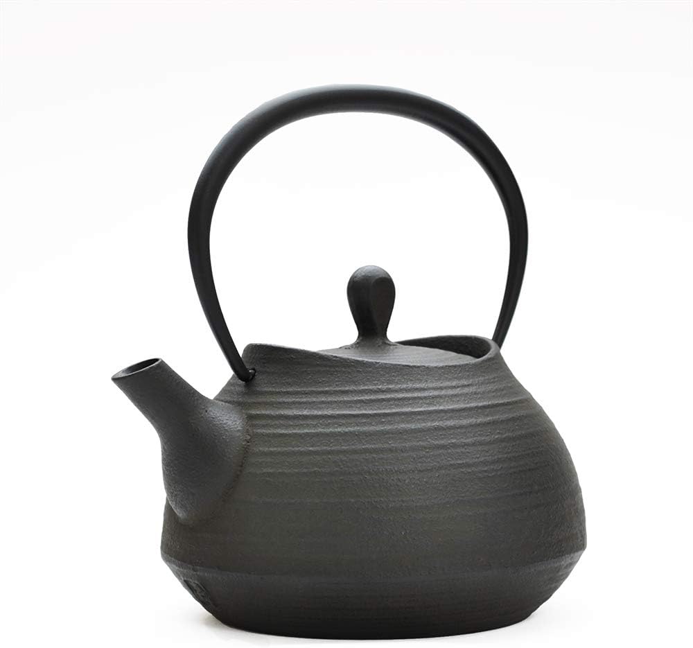 【Amazon】【南部鉄】【壱鋳堂】 鉄瓶 刷毛目0.6L【岩手県_物産展】 【がんばろう!岩手】|家具倶楽部