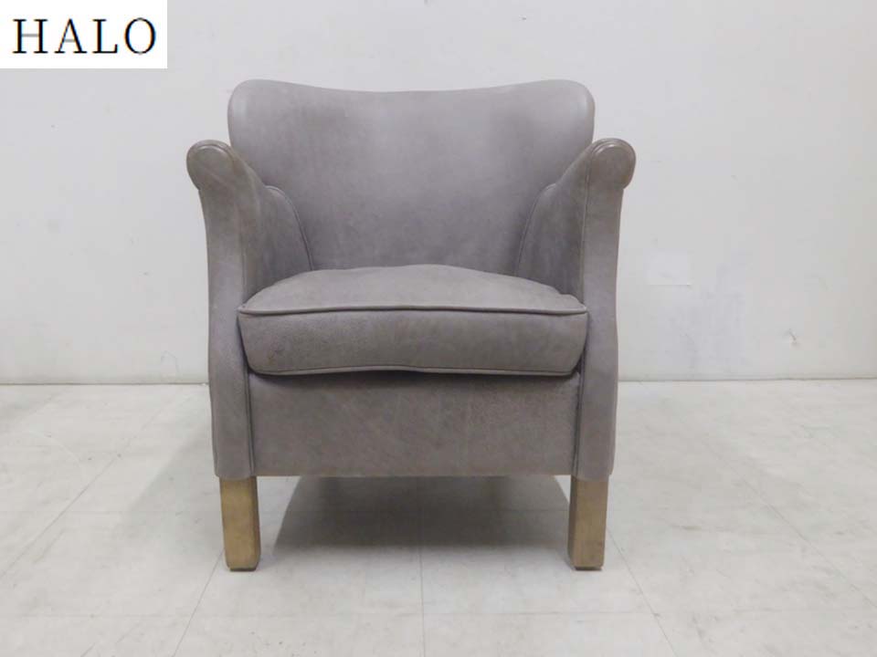 ■HALO ハロ■定価15万円 GREEN WHICH 本革レザー グリーンウィッチアームチェア-2|買取ドットコム 店