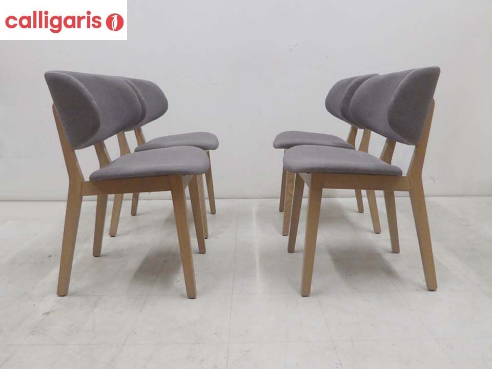 イタリア■Calligaris カリガリス■CLAIRE クレール ダイニングチェア 4脚セット｜買取ドットコム　店 58,800円