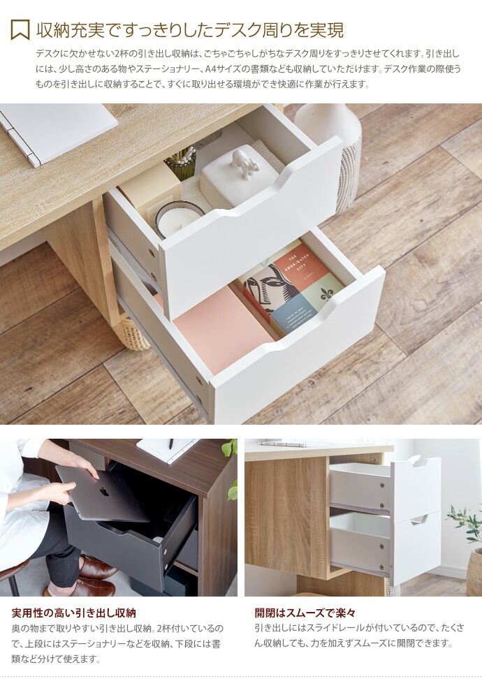 デスク パソコンデスク 机 オフィスデスク ワークデスク テレワークデスク おしゃれ コンパクト 省スペース 幅100cm 事務デスク Pcデスク パソコン テレワーク リモートワーク メラミン Christine Coppin Com