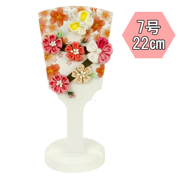 えっ!?【ポイント最大40倍以上&クーポン】 <br>羽子板 羽子板飾り 正月飾り 初正月<br>節句祝い 羽子板単品 羽子板のみ<br>つまみ細工羽子板 夢乙女7号台付 1005-07-640 送料無料